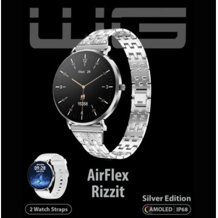 Winner Group - Розумний годинник AirFlex3 Rizz It 200 mAh IP68 срібний