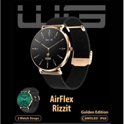 Winner Group - Розумний годинник AirFlex3 Rizz It 200 mAh IP68 золотий