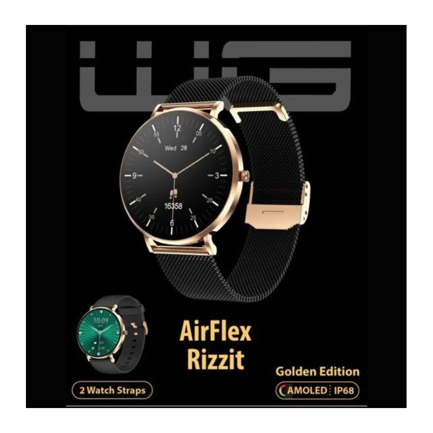 Winner Group - Розумний годинник AirFlex3 Rizz It 200 mAh IP68 золотий