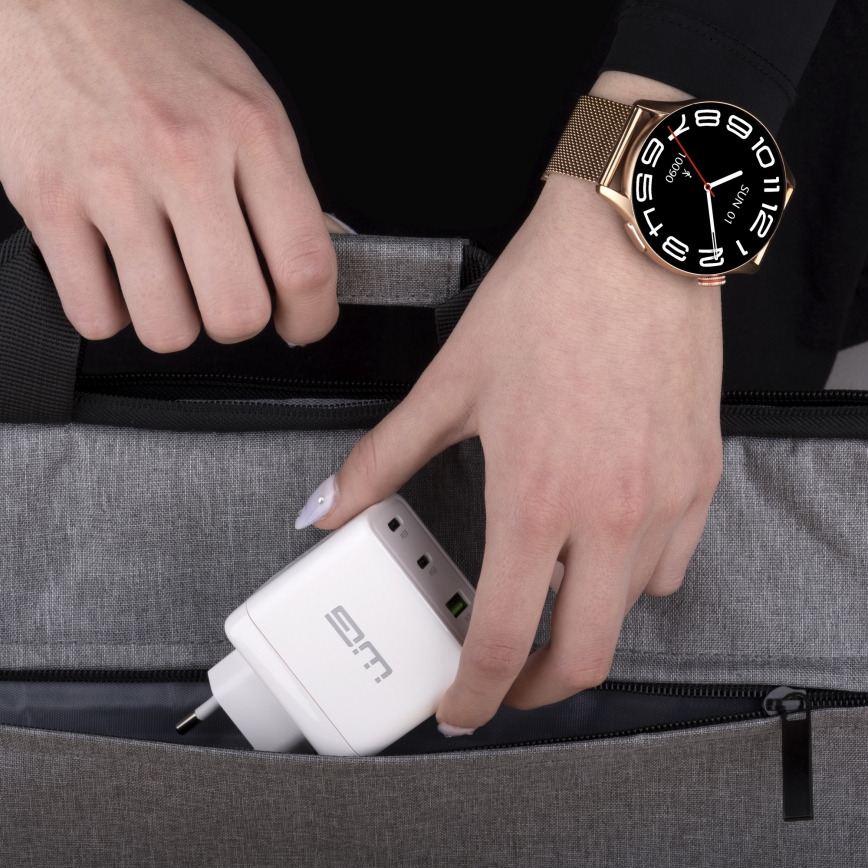 Winner Group - Умные часы AirFlex 2 Elegance 280 мАч IP68 золотистые