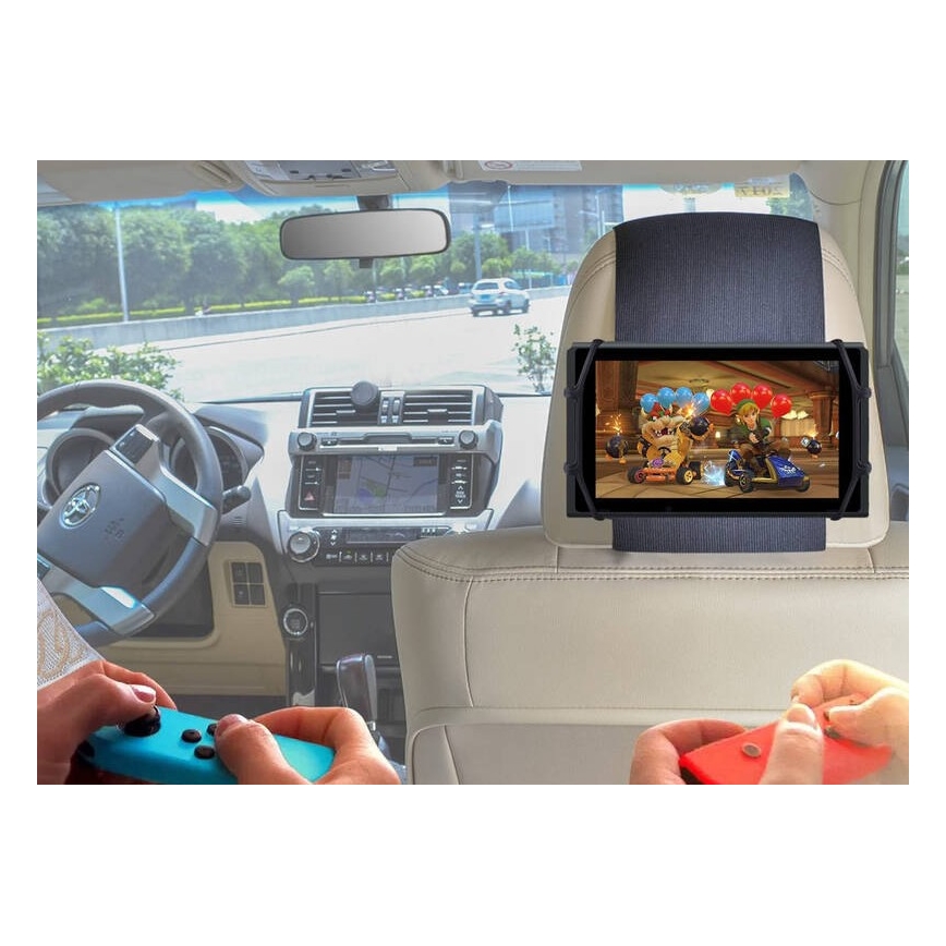 Winner Group - Тримач для планшета на підлокітник автомобіля на липучці чорний