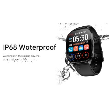 Winner Group - Умные часы AirFlexOn 300 mAh IP68 серебристый