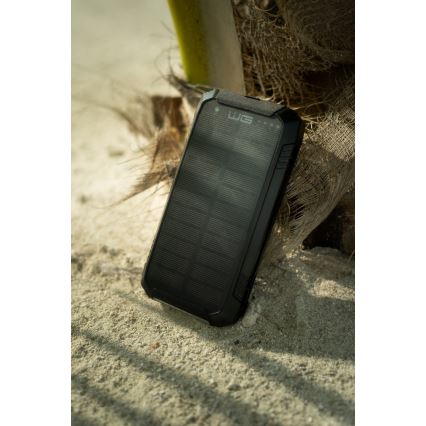 Winner Group - Універсальна мобільна батарея з бездротовою зарядкою і сонячною панеллю 20000 mAh 20W PD