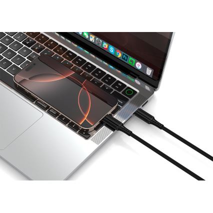 Winner Group - USB-кабель USB-C / USB-C 240W 1 м черный