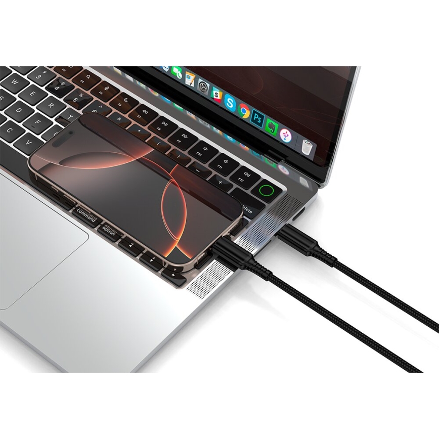 Winner Group - USB-кабель USB-C / USB-C 240W 1 м черный