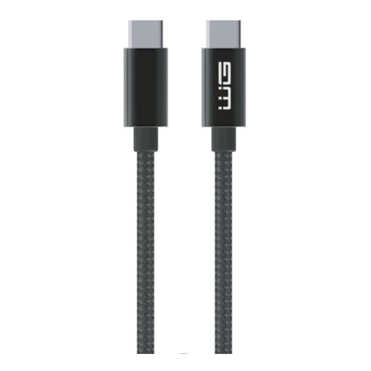 Winner Group - USB-кабель USB-C / USB-C 60W 20см чорний