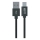 Winner Group - USB-кабель з подовженим роз'ємом USB-C / USB-A 60W 1м чорний