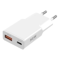 Winner Group - Зарядний адаптер GaN 1xUSB-A + 1xUSB-C 30 Вт білий