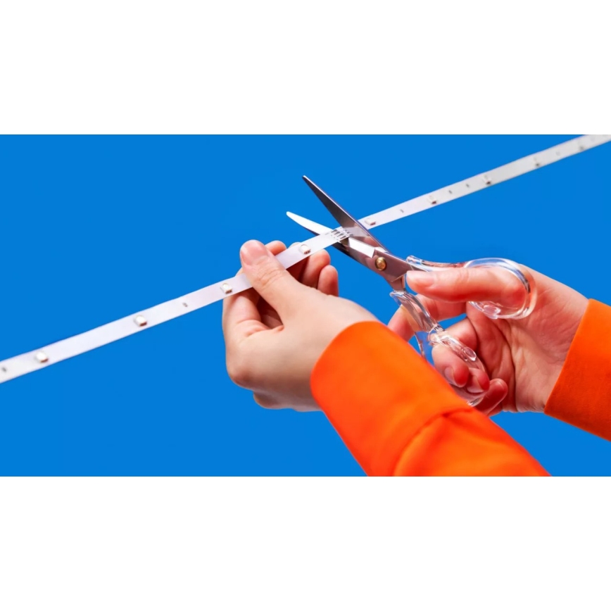 WiZ - LED RGBIC регульована стрічка 4m LED/10,2W/5V 2700-6500K Wi-Fi