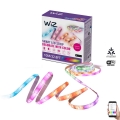 WiZ - LED RGBIC Стрічка з регулюванням яскравості 10м LED/21W/230V 2700-6500K Wi-Fi