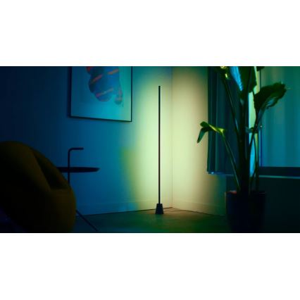 WiZ - світлодіодна RGBIC підлогова лампа GRADIENT з регульованою яскравістю LED/9,7W/230V 2700-6500K Wi-Fi