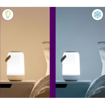 WiZ - LED RGBW диммируемая портативная лампа MOBILE LED/13,5W/5V 2200-6500K Wi-Fi 1800 mAh