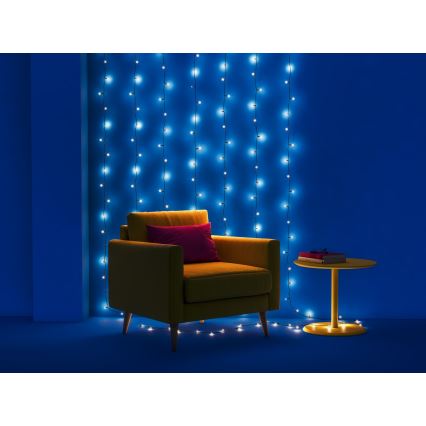 WiZ - LED RGBW Вулична гірлянда з регулюванням яскравості 160xLED 20м IP44 2700-5000K Wi-Fi