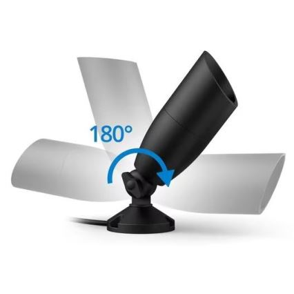 WiZ - НАБІР 2x Світлодіодний вуличний RGBW-світильник з регулюванням яскравості SPOT LED/10W/230V 2700-5000K IP65 Wi-Fi