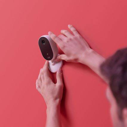 WiZ - Набір для домашнього моніторингу: 1x камера + 3x світлодіодна RGB лампа A60 E27/8,5W/230V Wi-Fi