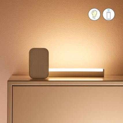 WiZ - НАБОР из 2 светодиодных RGBW ламп с диммером BAR LED/5,5 Вт/230 В 2200-6500K Wi-Fi