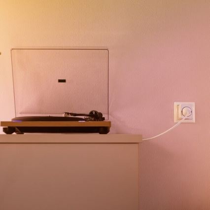WiZ - Розумна розетка E 2300W + вимірювач потужності Wi-Fi