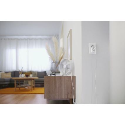 WiZ - Розумна розетка E 2300W + вимірювач потужності Wi-Fi