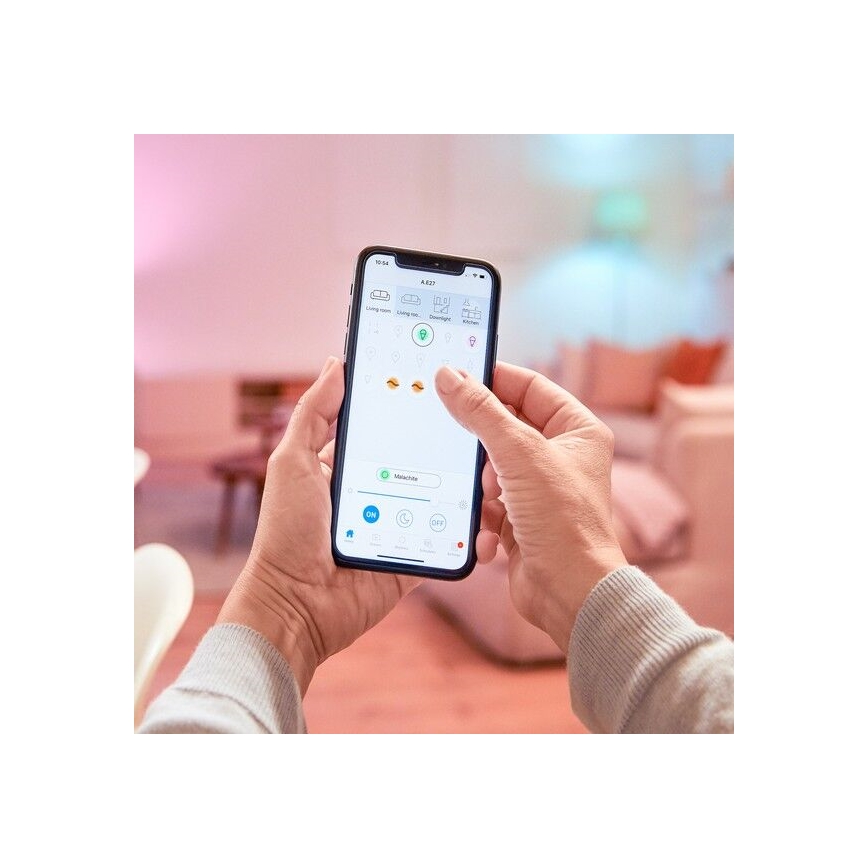 WiZ - Розумна розетка E 2300W + вимірювач потужності Wi-Fi