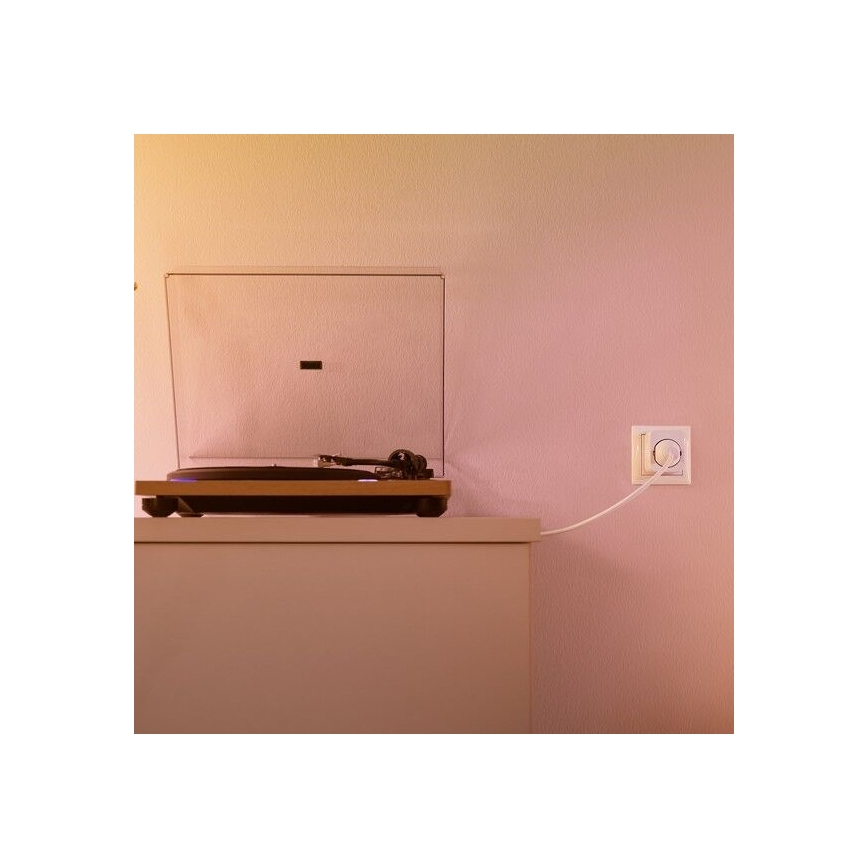 WiZ - Розумна розетка E 2300W + вимірювач потужності Wi-Fi