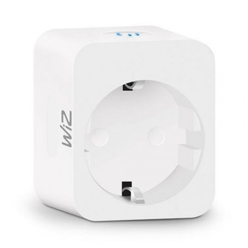 WiZ - Розумна розетка F 2300W Wi-Fi SCHUKO