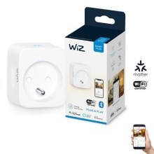 WiZ - Розумна розетка E 2300W + вимірювач потужності Wi-Fi