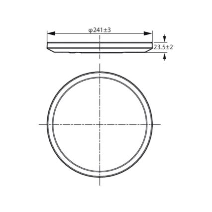 WiZ - Стельовий світлодіодний світильник з регулюванням яскравості SUPERSLIM LED/14W/230V 2700-6500K Wi-Fi чорний