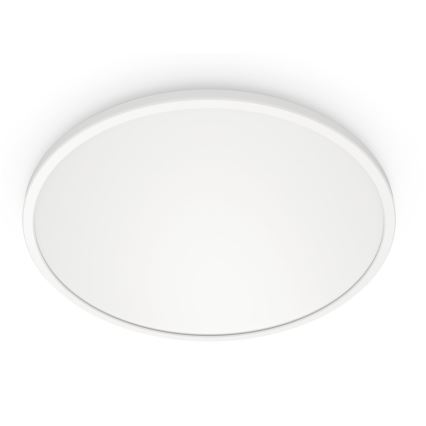 WiZ - Стельовий світлодіодний світильник з регулюванням яскравості SUPERSLIM LED/16W/230V 2700-6500K Wi-Fi білий