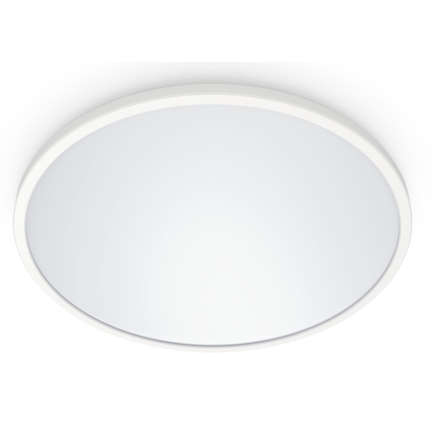 WiZ - Стельовий світлодіодний світильник з регулюванням яскравості SUPERSLIM LED/32W/230V 2700-6500K Wi-Fi білий
