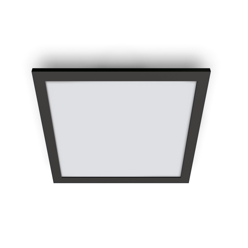 WiZ - Стельовий світлодіодний світильник з регулюванням яскравості SUPERSLIM LED/36W/230V 2700-6500K Wi-Fi чорний