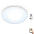 WiZ - Стельовий світлодіодний світильник з регулюванням яскравості SUPERSLIM LED/14W/230V 2700-6500K Wi-Fi білий