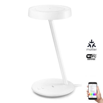 WiZ - Светодиодная настольная лампа с регулированием яркости PORTRAIT LED/10W/5V Wi-Fi 2700-6500K CRI 90