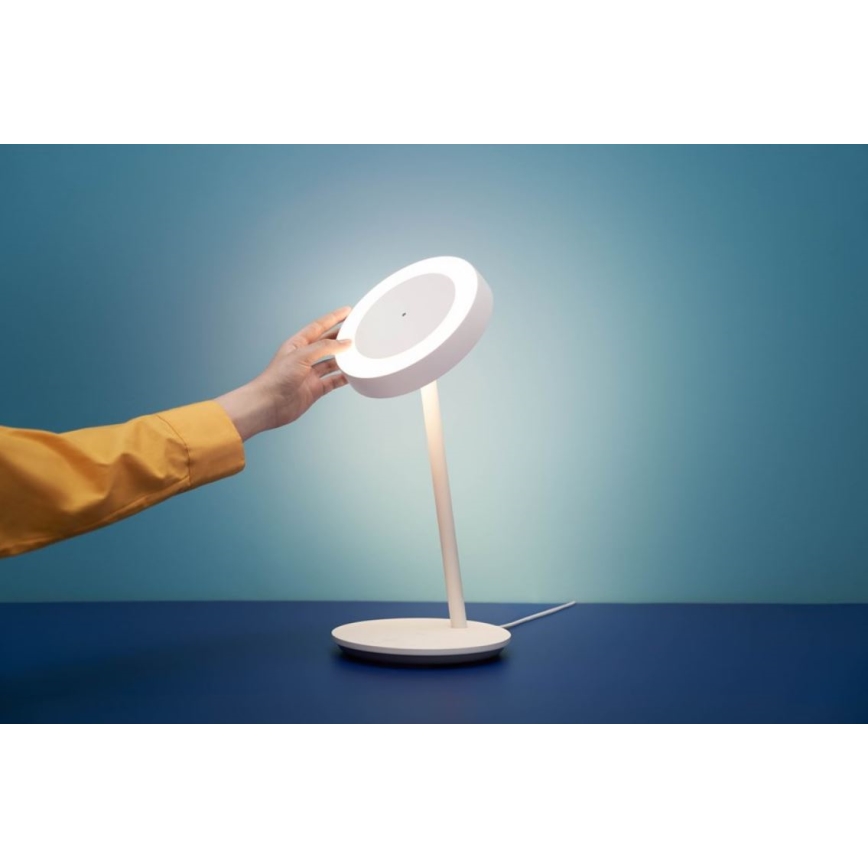 WiZ - Светодиодная настольная лампа с регулированием яркости PORTRAIT LED/10W/5V Wi-Fi 2700-6500K CRI 90