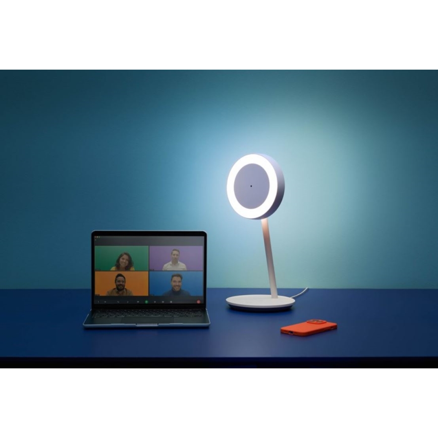 WiZ - Светодиодная настольная лампа с регулированием яркости PORTRAIT LED/10W/5V Wi-Fi 2700-6500K CRI 90