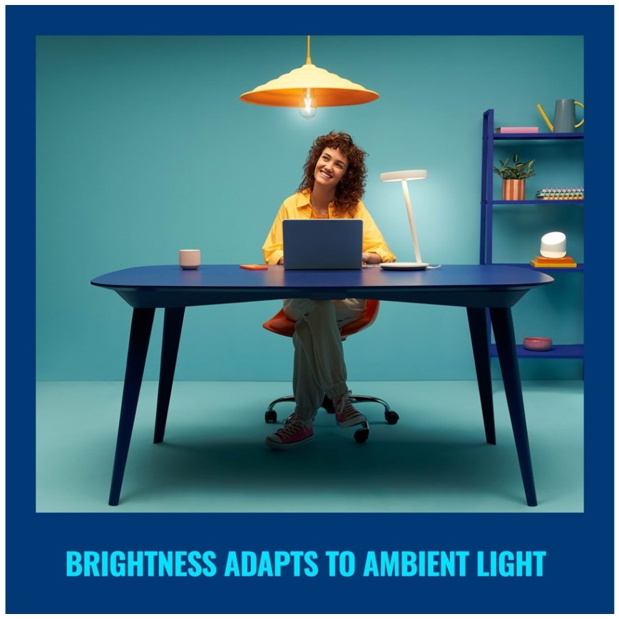 WiZ - Светодиодная настольная лампа с регулированием яркости PORTRAIT LED/10W/5V Wi-Fi 2700-6500K CRI 90
