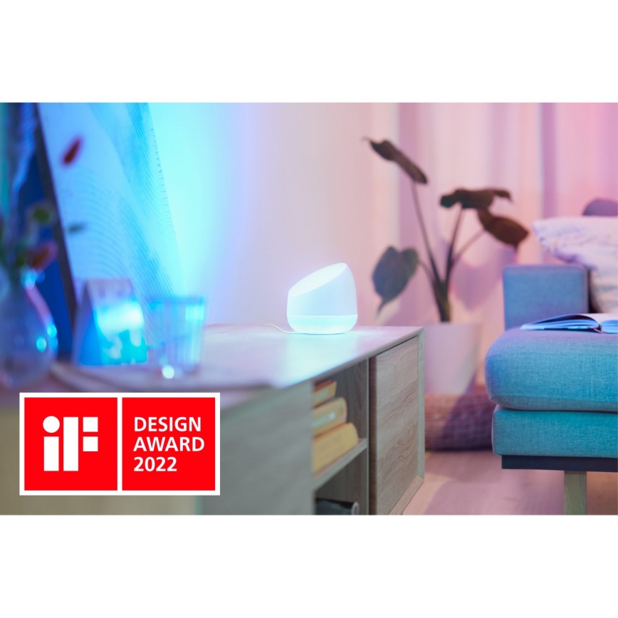 WiZ - Светодиодная настольная RGBW-лампа с регулированием яркости SQUIRE LED/9W/230V 2200-6500K Wi-Fi