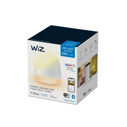 WiZ - Светодиодная настольная RGBW-лампа с регулированием яркости SQUIRE LED/9W/230V 2200-6500K Wi-Fi