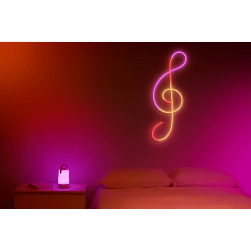 WiZ - Светодиодная RGBW-лента с регулированием яркости 3м LED/24W/230V 2700-5000K Wi-Fi