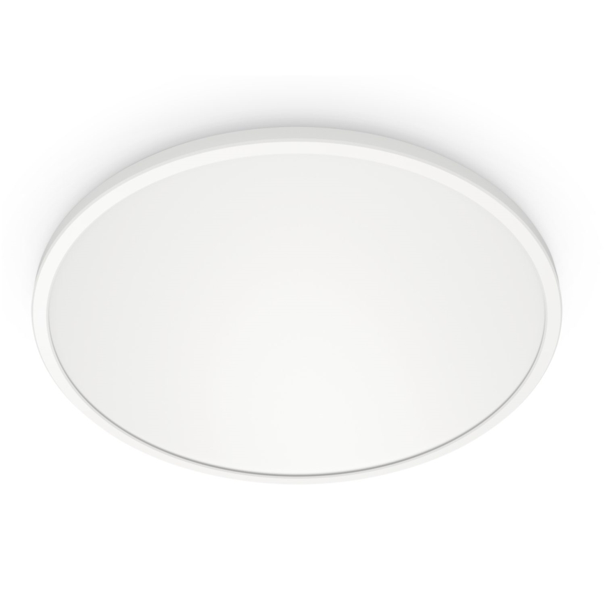 WiZ - Светодиодный потолочный светильник с регулированием яркости SUPERSLIM LED/16W/230V 2700-6500K Wi-Fi белый