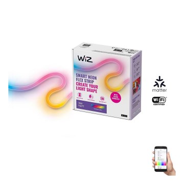WiZ - Светодиодная RGBW-лента с регулированием яркости 3м LED/24W/230V 2700-5000K Wi-Fi