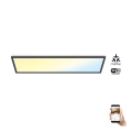 WiZ - Світлодіодна панель з регулюванням яскравості SUPERSLIM LED/36W/230V 2700-6500K Wi-Fi чорна