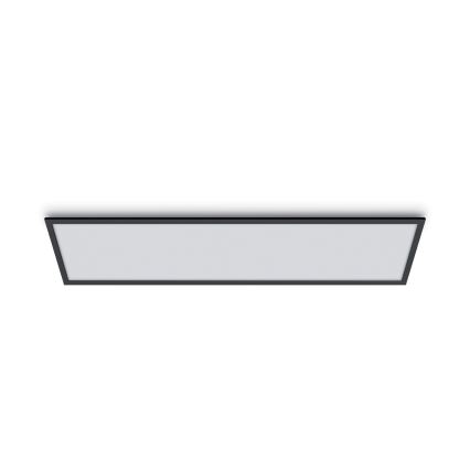 WiZ - Світлодіодна панель з регулюванням яскравості SUPERSLIM LED/36W/230V 2700-6500K Wi-Fi чорна
