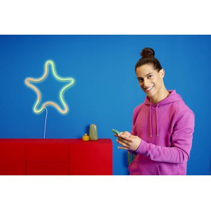 WiZ - Світлодіодна RGBW стрічка з регулюванням яскравості 3м LED/24W/230V 2700-5000K Wi-Fi