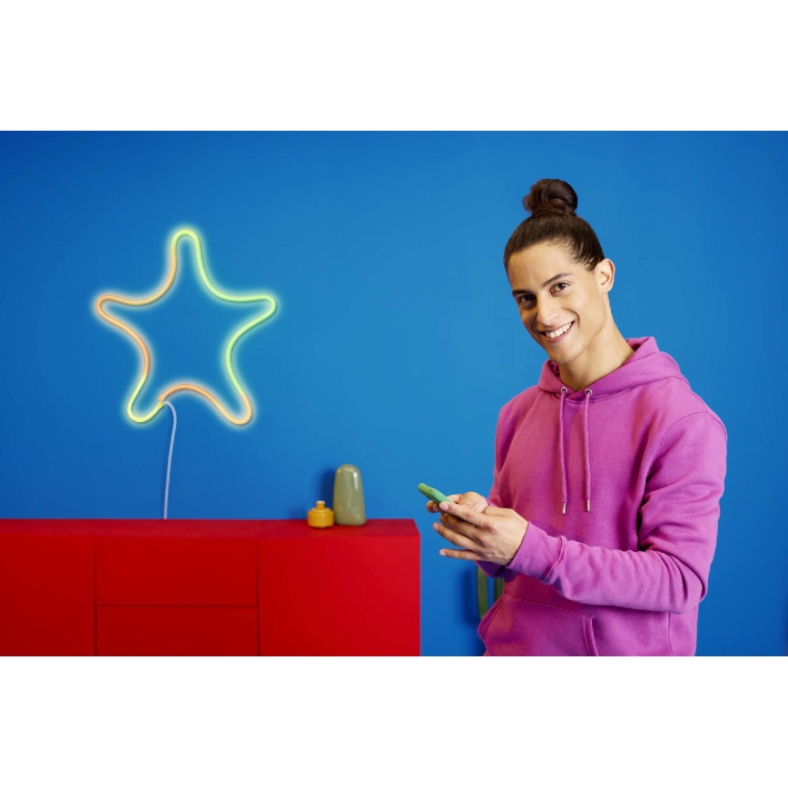 WiZ - Світлодіодна RGBW стрічка з регулюванням яскравості 3м LED/24W/230V 2700-5000K Wi-Fi