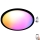 WiZ - Світлодіодний RGB регульований стельовий світильник SUPERSLIM LED/32W/230V 2700-6500K Wi-Fi чорний