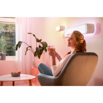 WiZ - Точковий LED RGBW світильник з регулюванням яскравості IMAGEO 1xGU10/4,9W/230V CRI 90 Wi-Fi чорний