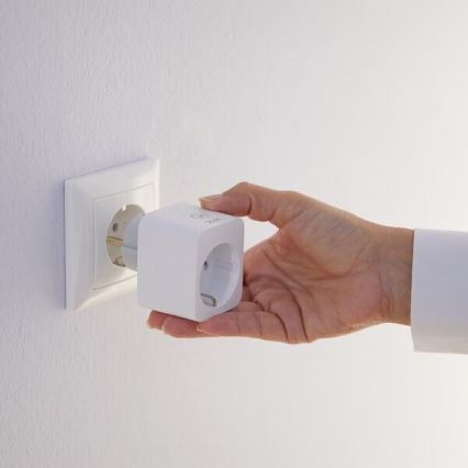 WiZ - Умная розетка E 2300W + измеритель мощности Wi-Fi