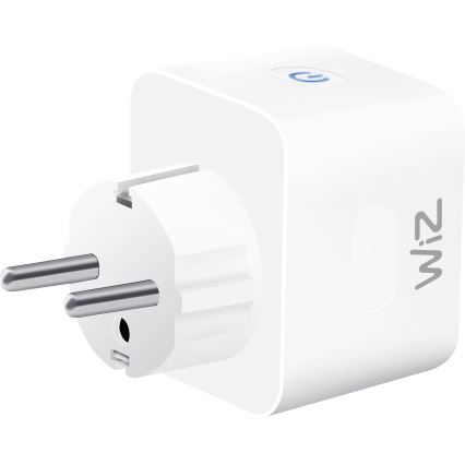 WiZ - Умная розетка F 2300W + ваттметр Wi-Fi SCHUKO