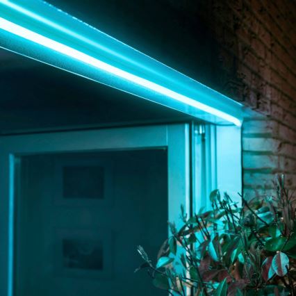 WiZ - Вулична LED RGBW стрічка з регулюванням яскравості 5 м LED/24W/230V 2700-5000K Wi-Fi IP65