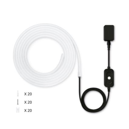 WiZ - Вулична LED RGBW стрічка з регулюванням яскравості 5 м LED/24W/230V 2700-5000K Wi-Fi IP65